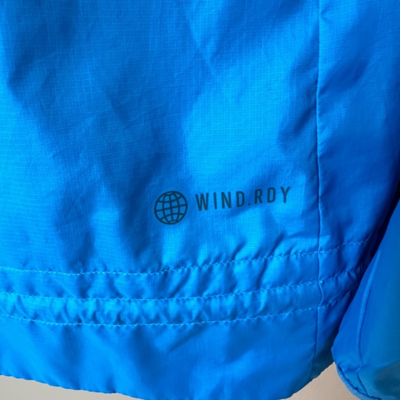 Adidas women’s Size M Logo Running Windbreaker - Picture 4 of 7